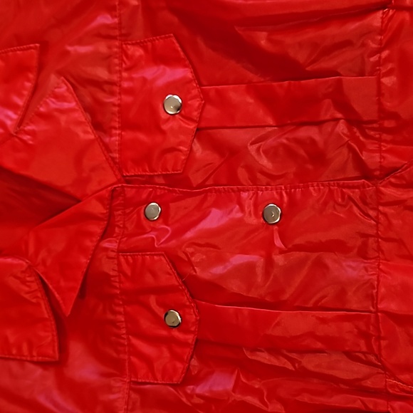 VINTAGE RETRO 60'S BERNI RAIN JACKET RED - Picture 6 of 13